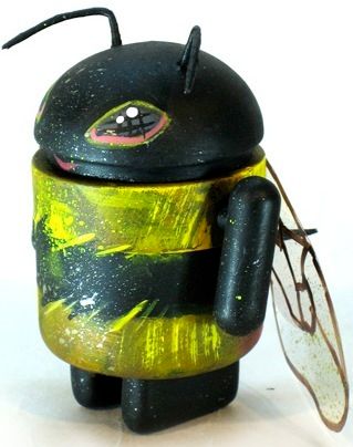 a cheeky little buzzerd a bee android thingy