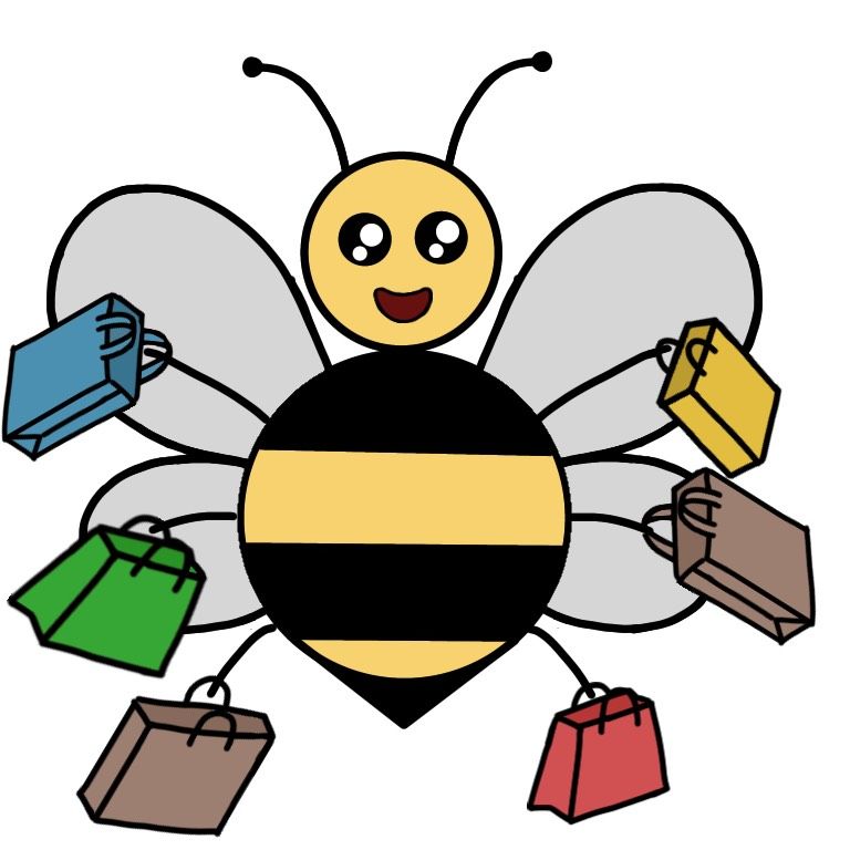 Shopping Bee Bee on a shopping spree